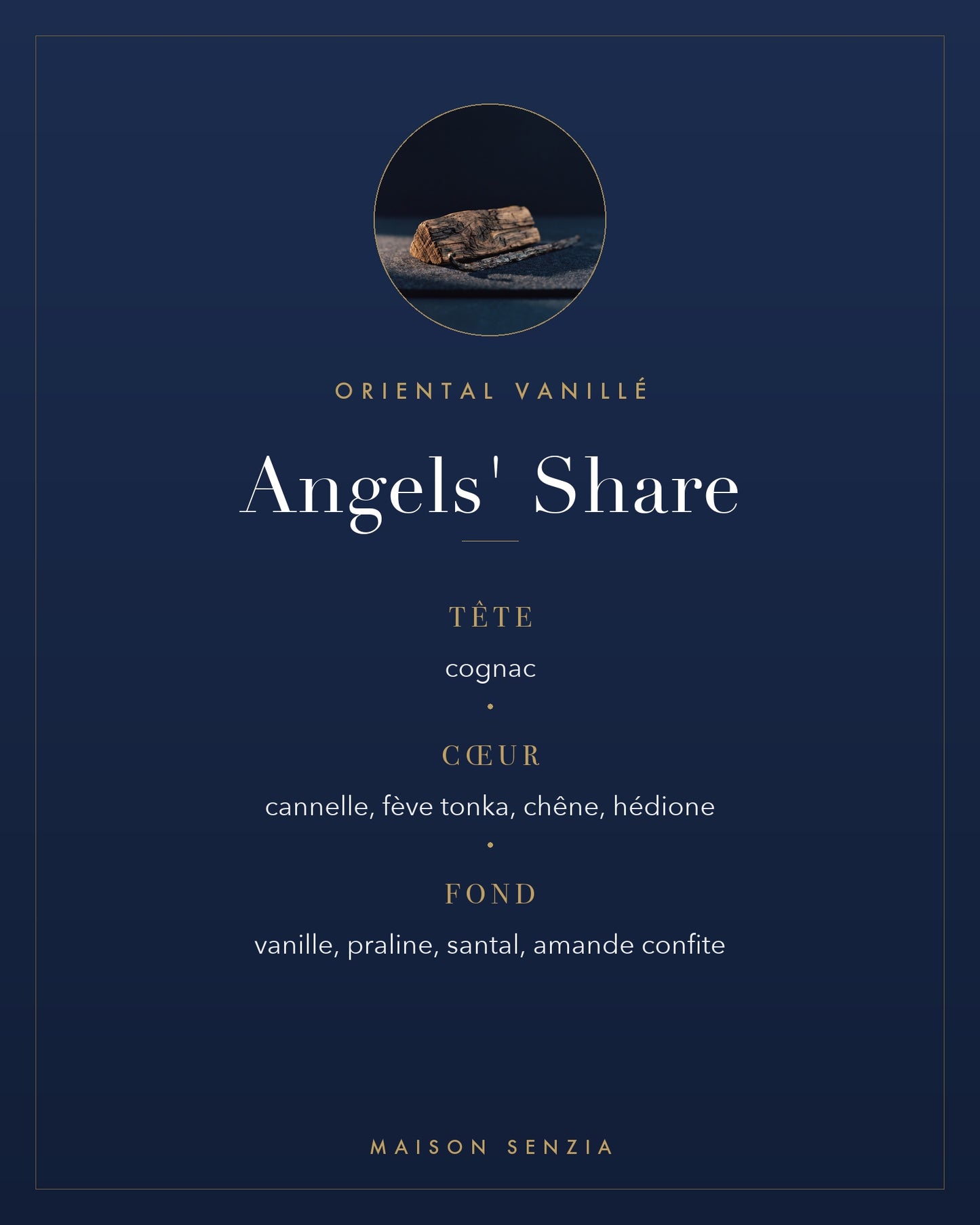 Angels' Share - pyramide olfactive