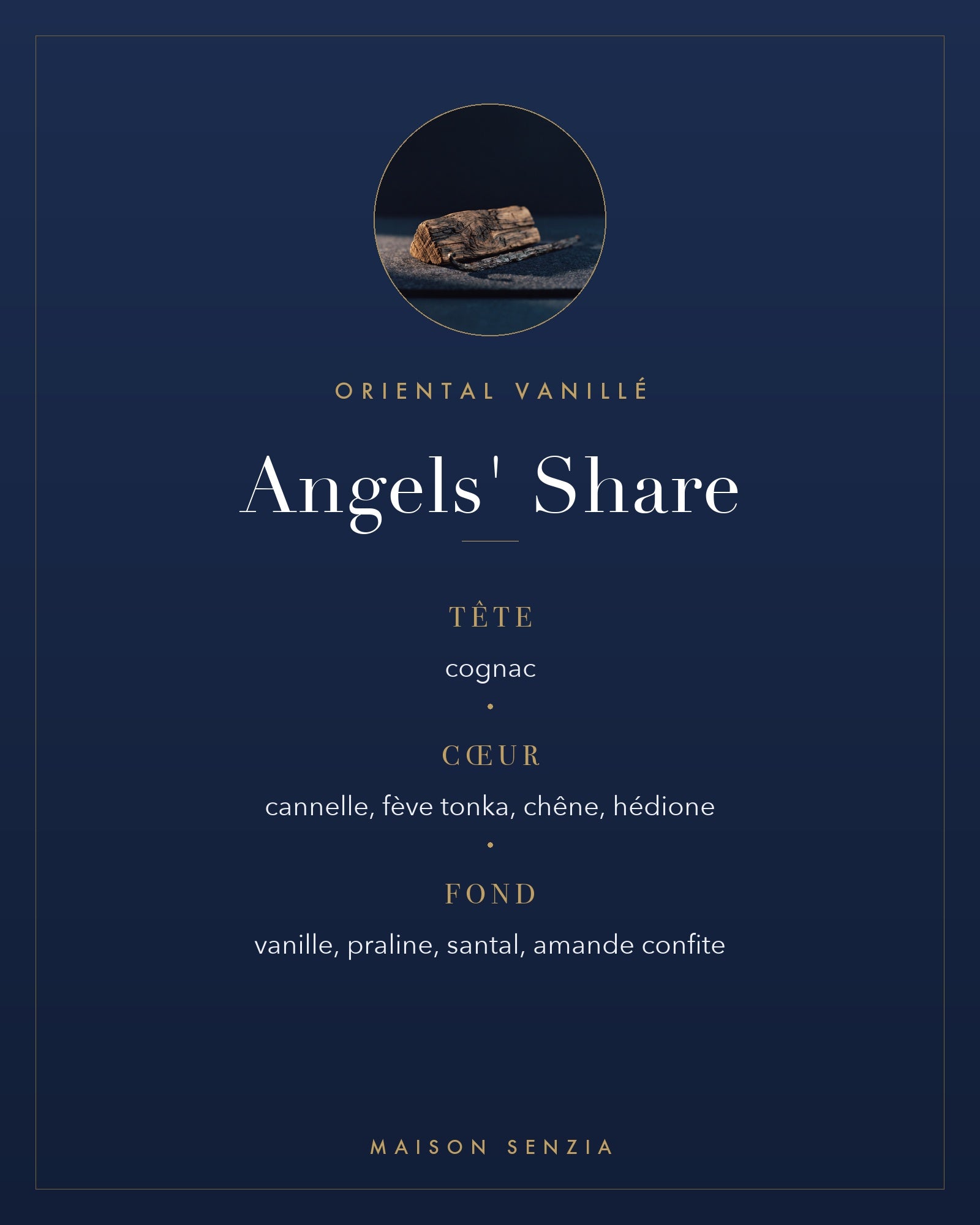Angels' Share - pyramide olfactive