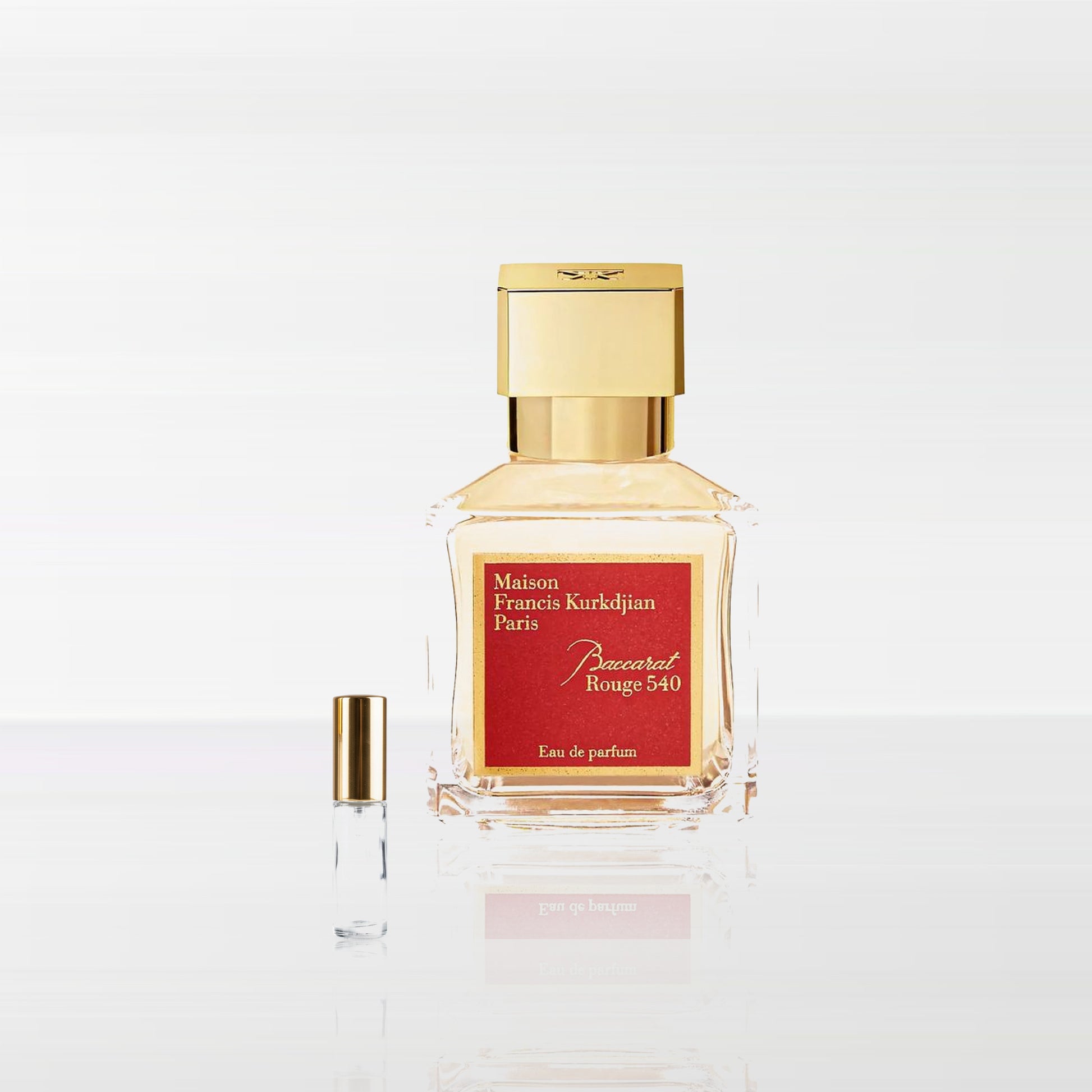 Baccarat Rouge 540 et son format decant