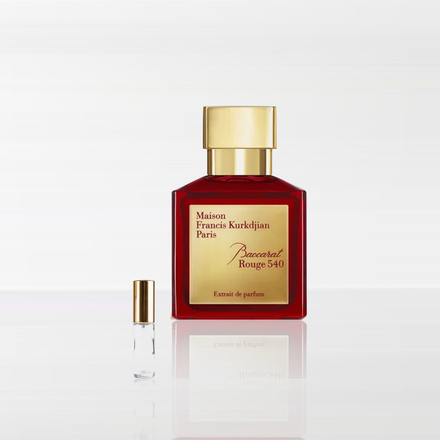 Baccarat Rouge 540 Extrait et son format decant