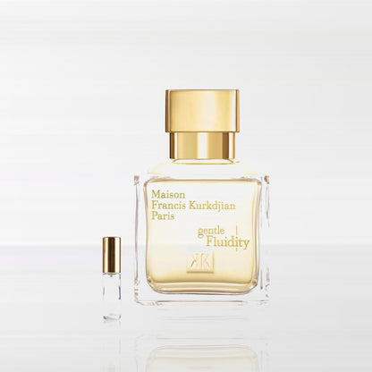 Gentle Fluidity Gold et son format decant