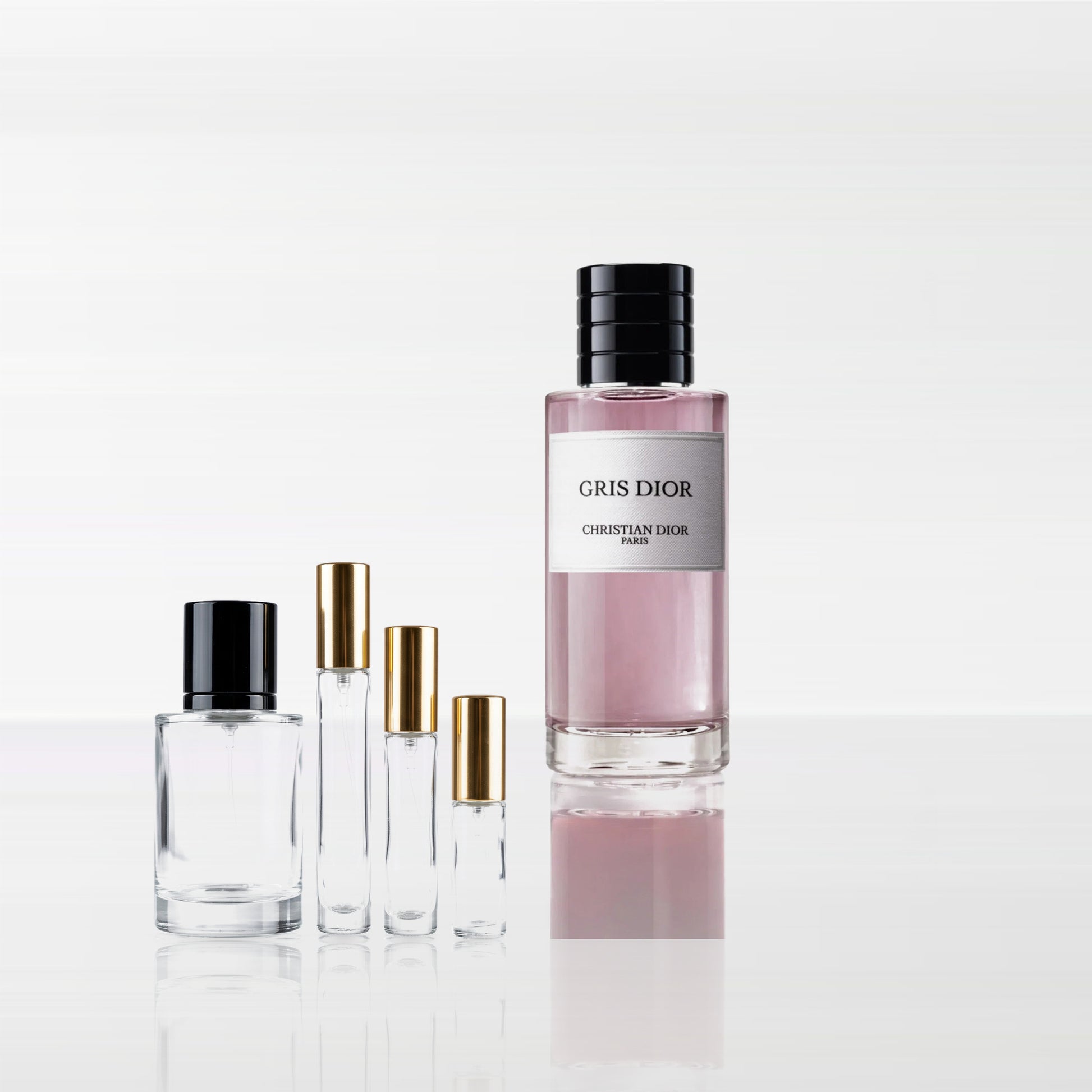 Gris Dior et ses formats decant