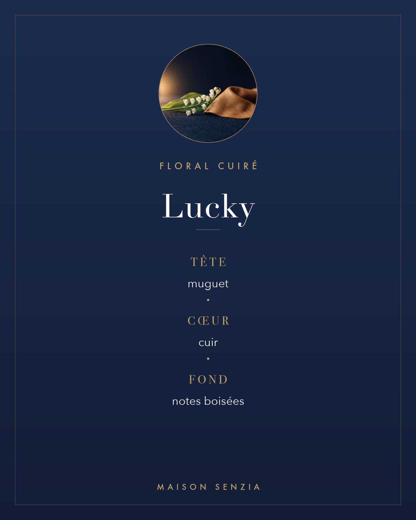 Lucky - pyramide olfactive