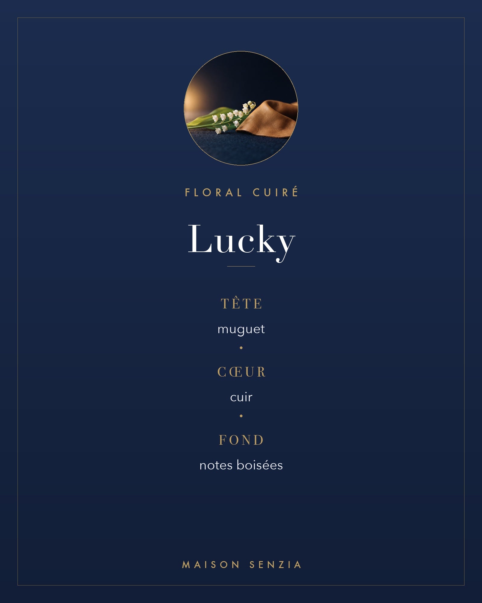 Lucky - pyramide olfactive