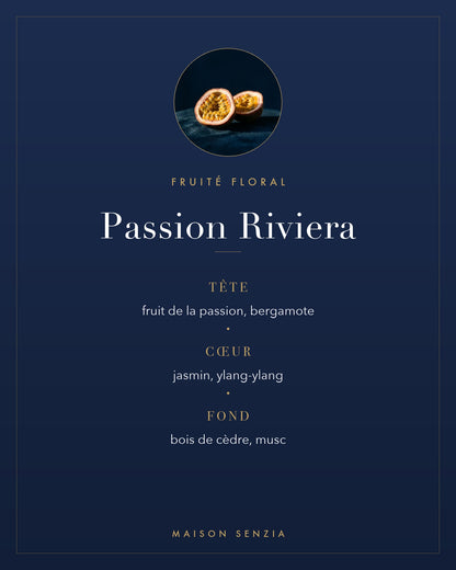 Passion Riviera - pyramide olfactive