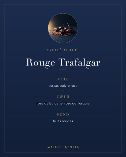 Rouge Trafalgar - pyramide olfactive