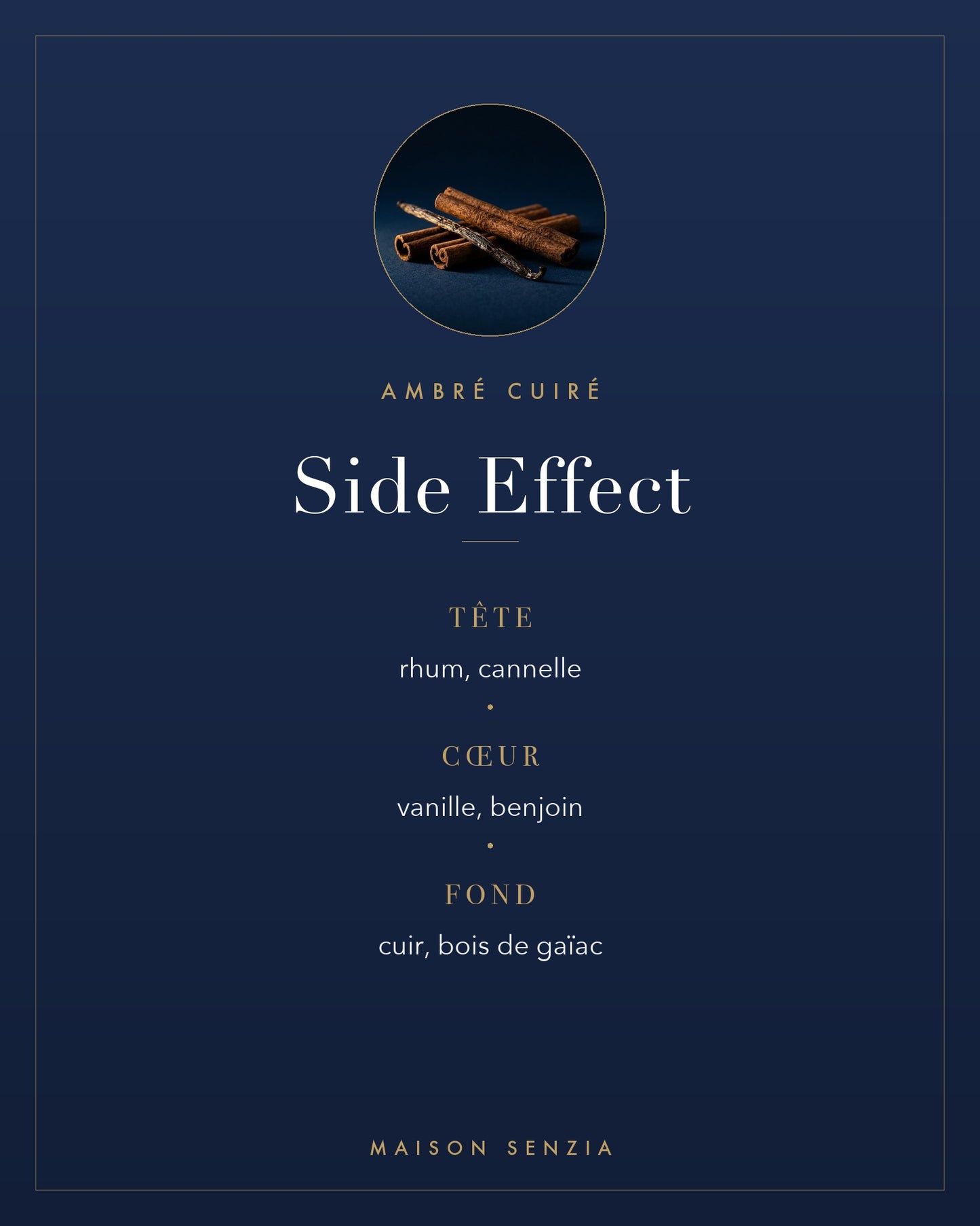 Side Effect - pyramide olfactive