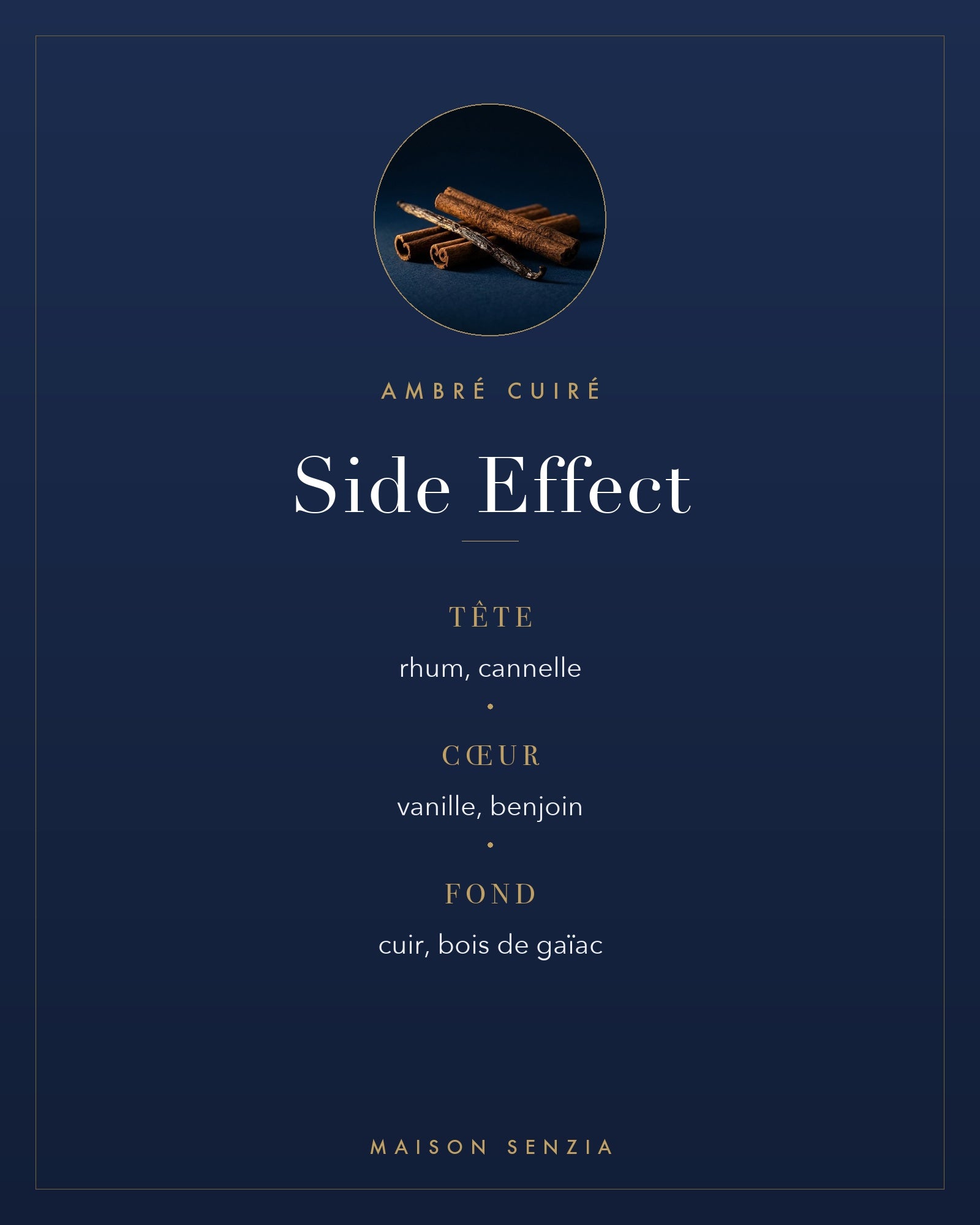 Side Effect - pyramide olfactive
