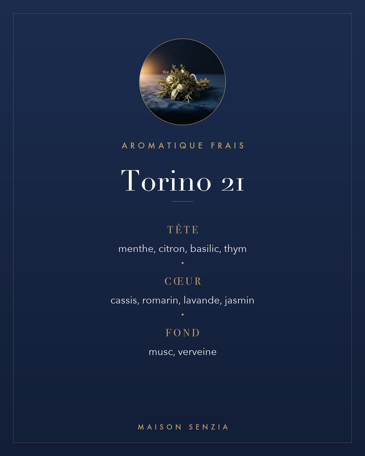 Torino 21 - pyramide olfactive